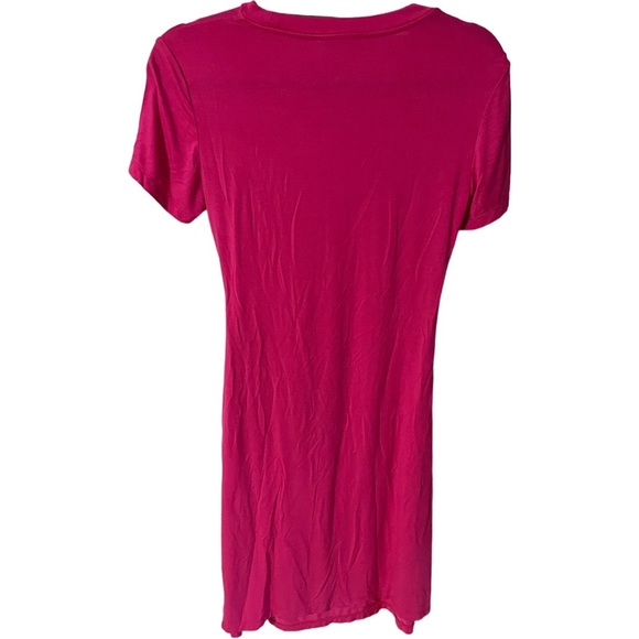 Calvin Klein front faux wrap in bright pink and a size 4 - Picture 6 of 6